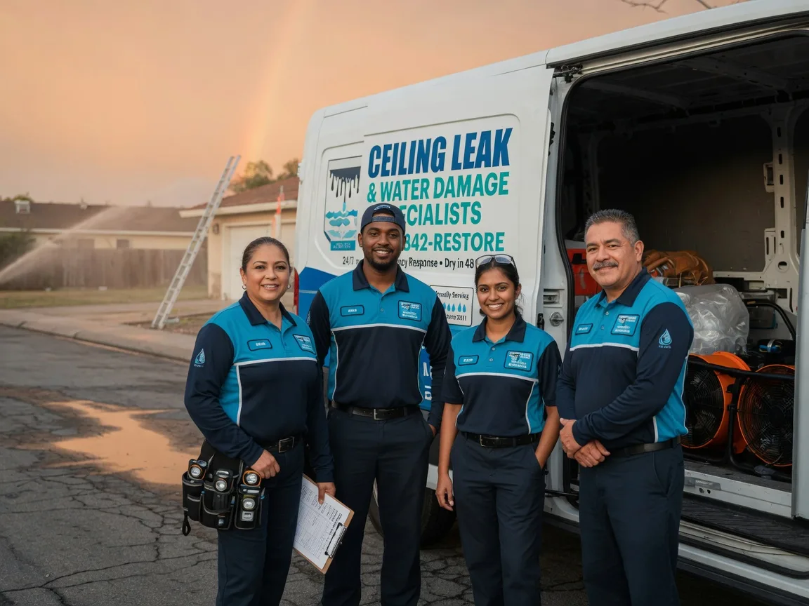 Ceiling Leak Cleanup company in Mine Hill, NJ